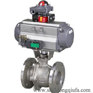 不銹鋼氣動球閥